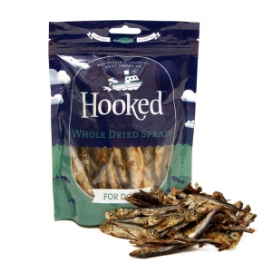 Hooked Natural Sprats 80g